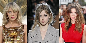 RUFESTE HÅR: Trendy og bustete på visningene til Chanel haute couture, Marc Jacobs og fra rød løper på Jessica Biel.