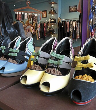 SKOHIMMEL: På Kron finner du skoene alle jenter i Reykjavik har i hvert fall et par av.