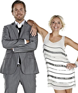 PROGRAMLEDERPAR: Marthe Sveberg Bjørstad leder  "Skal vi danse" sammen med Christian Ødegaard.