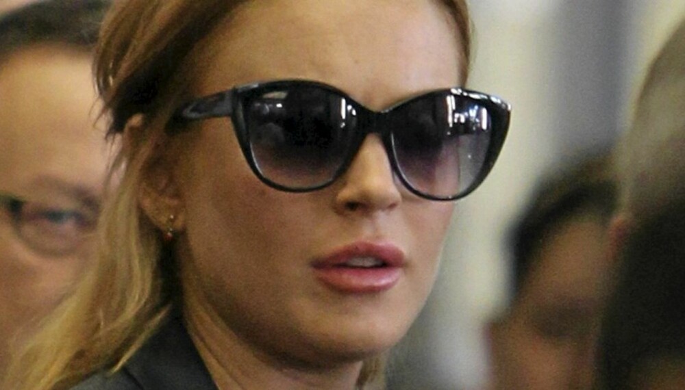 REN OG PEN: Lindsay Lohan har hold seg unna rusmidler i fjorten dager. Vi snakker rekord.