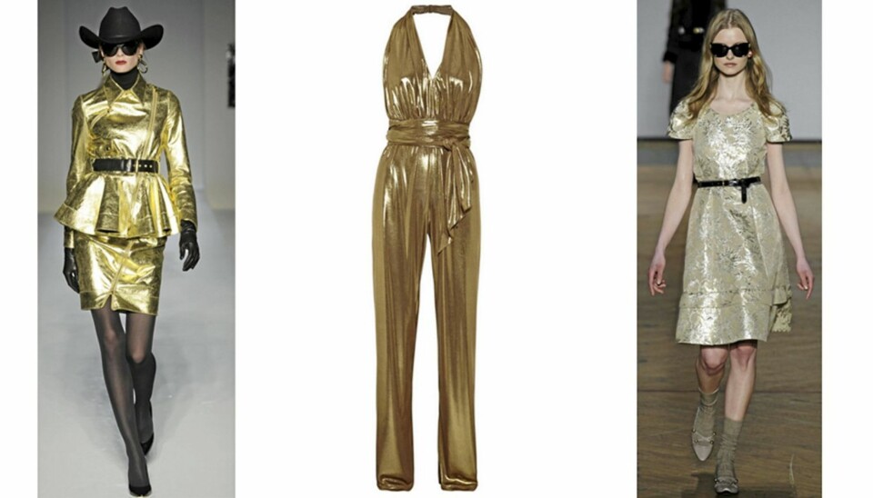 FRA VENSTRE: Moschino, Halston Heritage (Kr 3393), Marc by Marc Jacobs.