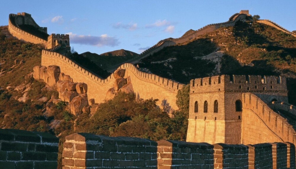 Et besøk ved Den kinesiske mur er én av opplevelsene Hjemmets lesere får med seg.