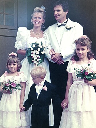Eldbjørg og Tore giftet seg 27. juli 1991.
