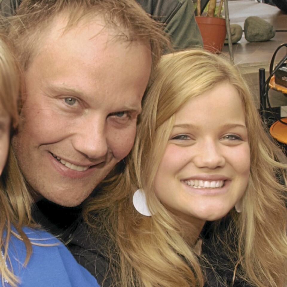 BARNESTJERNE: Sandra fikk god støtte av pappa Jan Roger da hun var med i «Idol» i 2004. Nå venter faren barn med sin nye samboer.