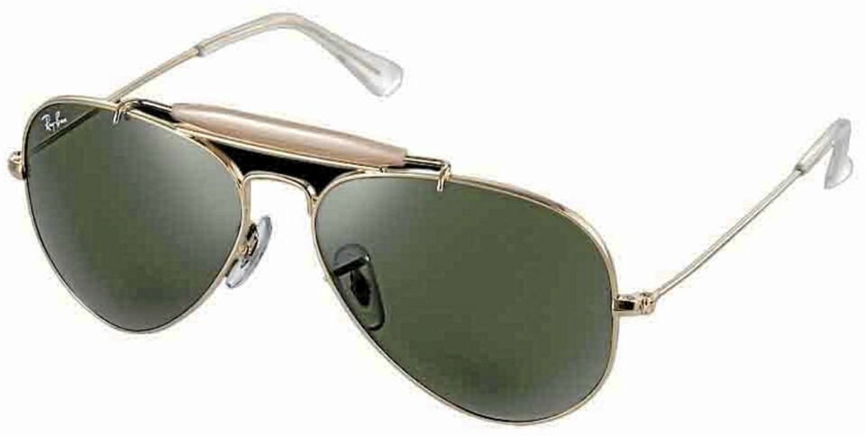 NEI: Pilotsolbriller fra Ray Ban (kr 1250).