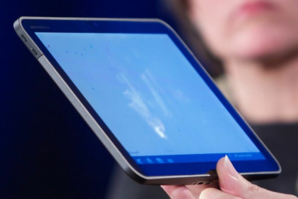 IPAD-KILLER: Kan den nye Toshiba Tablet konkurrere med iPad og en eventuell iPad 2? (FOTO: Faximile fra www.engadget.com)