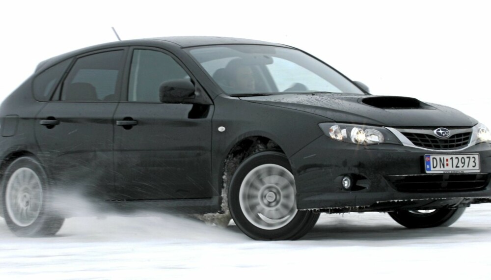 MORO MED DIESEL: Subaru Impreza med dieselmotor gir mye moro for pengene. Spesielt på snøføre.