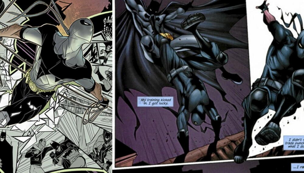 NIGHT RUNNER: Den muslimske Batman-hjelperen gjør det han kan best: Han løper!