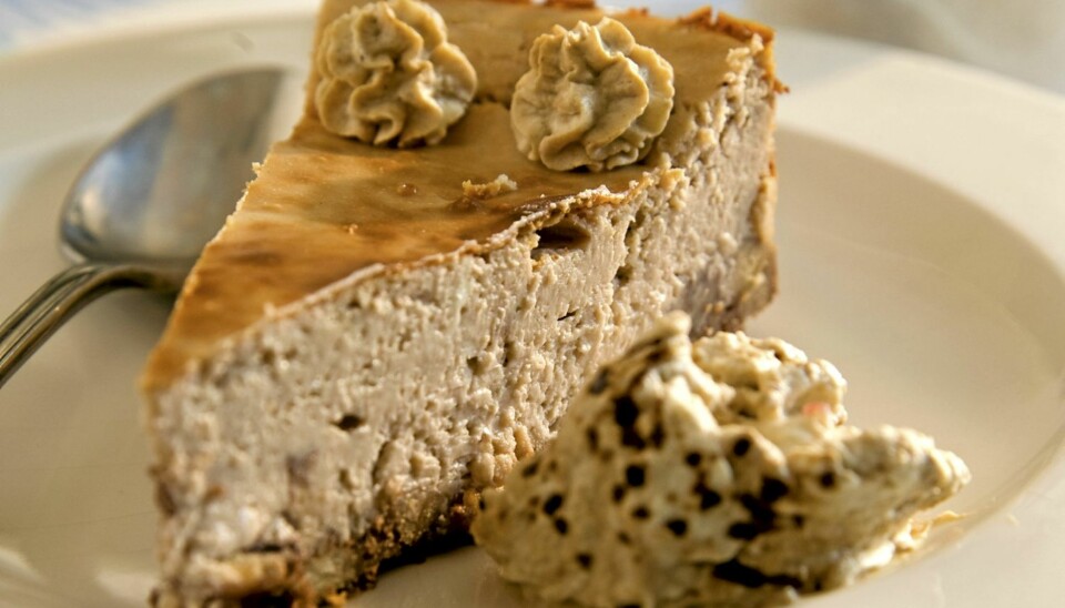 Ostekake med kaffe (Foto: Linnea Press)