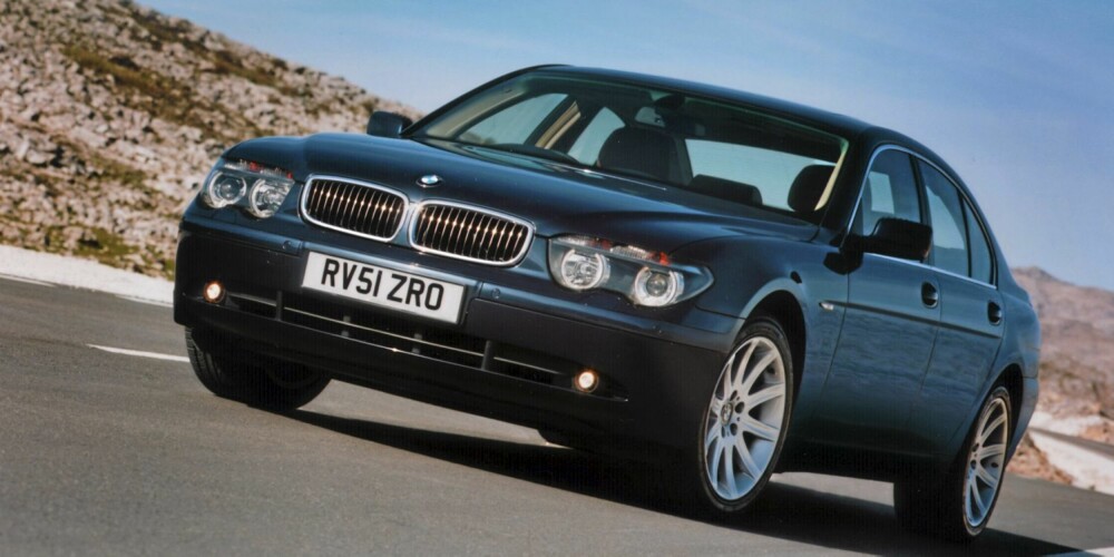 KJØREMESTER: BMW 7-serie er en nytelse på veien. Brukte slike koster ikke så veldig mye.