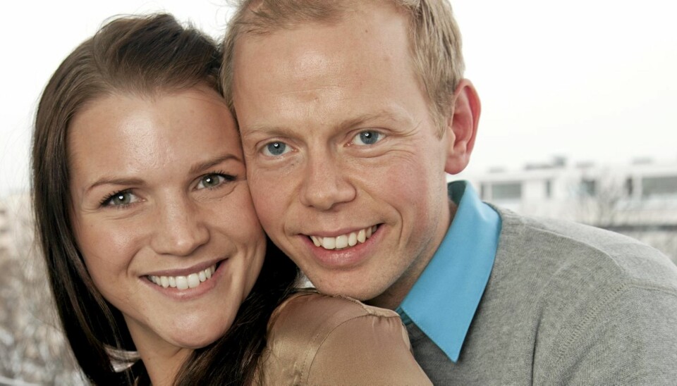 HAR SANSEN: ¿ Gina er så søt! medgir Magne Seierslund, som er glad han tok mot til seg og meldte seg på «Dating i mørket».