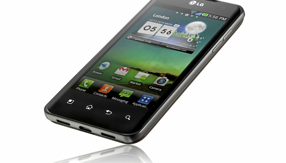 FARTSMONSTER: Med to prosessorkjerner på 1 GHz hver burde LG Optimus 2X utføre de fleste oppgaver raskt nok.