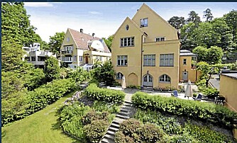 Tone Damli Aaberge og Aksel Hennies nye luksusvilla på Frogner.