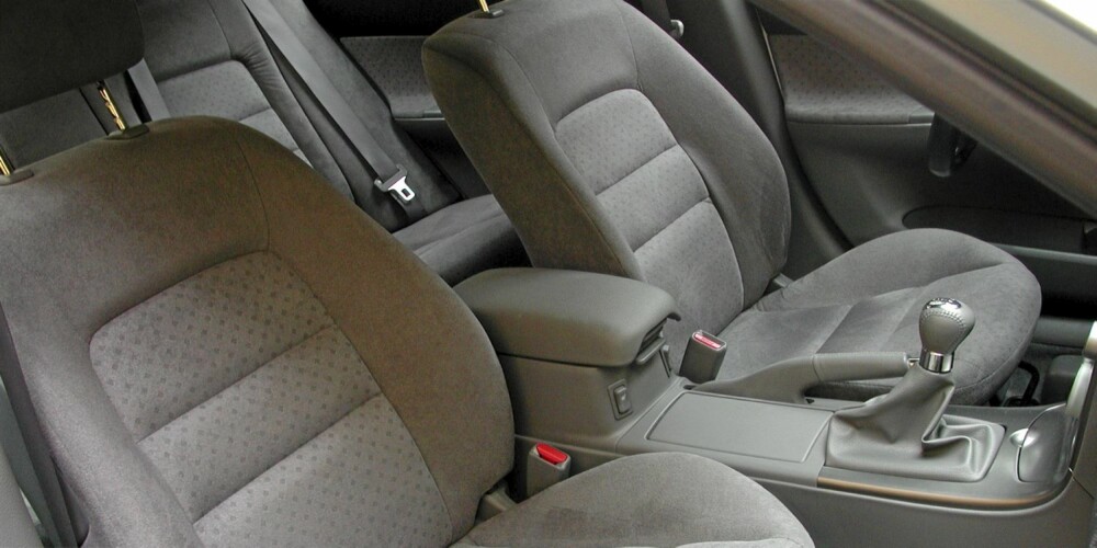 Interiøret på en brukt Mazda 6 fra 2002-2007 holder god standard.
