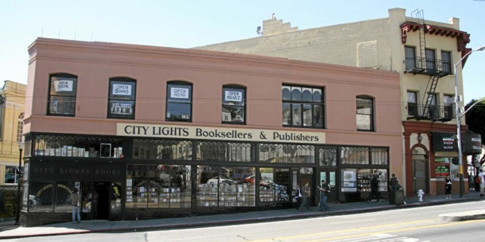 City Lights Bookstore i North Beach