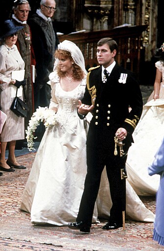 ONKEL ANDREW: Også prins Williams onkel Andrew og Sarah Ferguson ble viet i Westminster Abbey. Det skjedde i 1986.