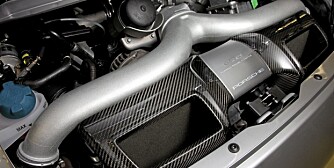 MOTORSPORT: Den twinturbomatede boxermotoren er ikke 3,8-literen vi kjenner fra andre ferske 911-modeller. Nei, denne 3,6-literen er utviklet for racing og fått æren av å gjøre jobben i hekken på GT2 RS.