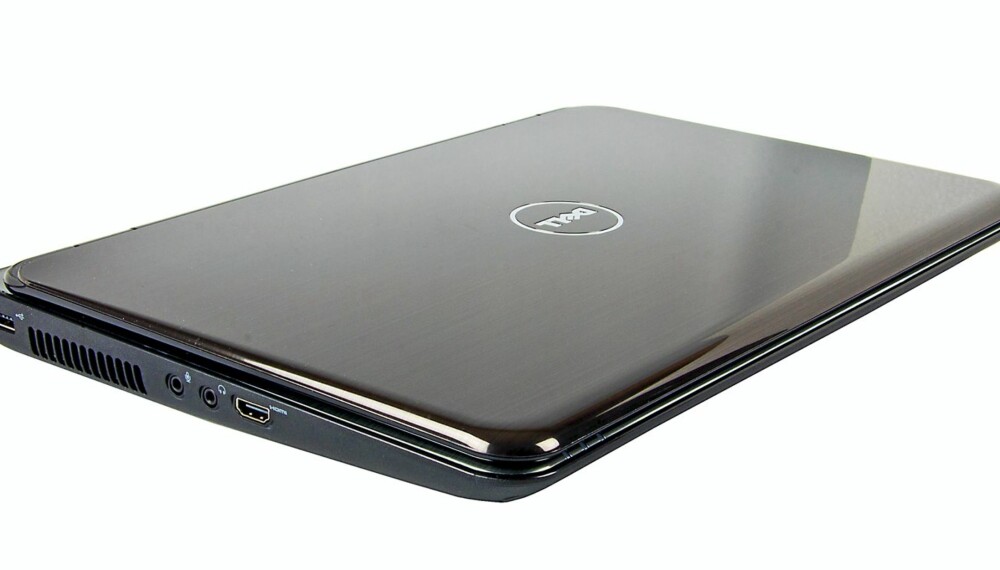 STILREN: Dell treffer bedre på design enn mange. Selv om den er blank, er den ikke spesielt glorete.