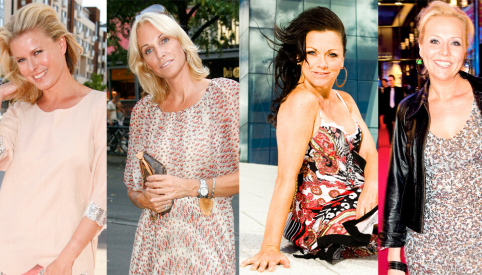 YUMMY MUMMIES: Vendela, Anette, Hilde og Linn: Fire av landets hotteste kjendismammaer.
