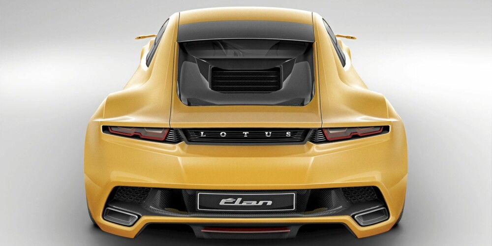 ELAN: Lotus Elan er den ene av to nye Lotus-modeller som kommer i 2013.