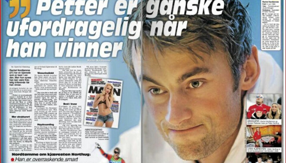 VG slår opp Rachel