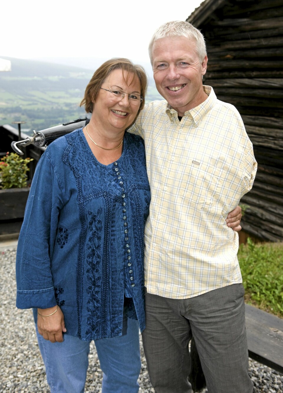 GIFT: Cato og hans Märtha har vært gift i snart 30 år, men i fjor ble ekteskapet satt på en alvorlig prøve.