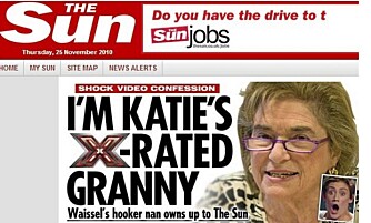 Det er avisen The Sun som kan fortelle om den sexglade 81-åringen.