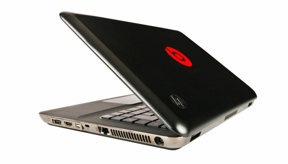 DISTINKT: Envy-serien til HP er generelt veldig mye penere enn andre bærbare, og Beats Edition tar det enda et hakk lenger.