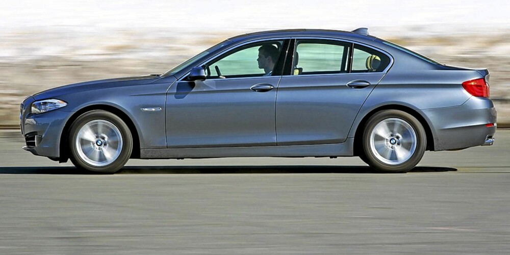 FLOTT BIL: I alle våre tester har BMW 5-serie kommet meget godt ut.