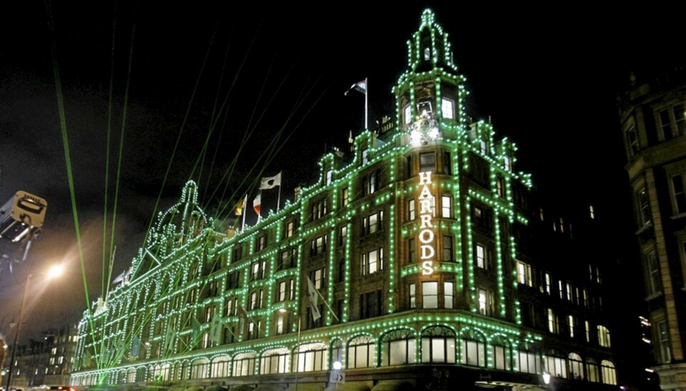 SHOPPING I LONDON: Her er de ti beste varemagasinene i London. Harrods er selvfølgelig på listen.