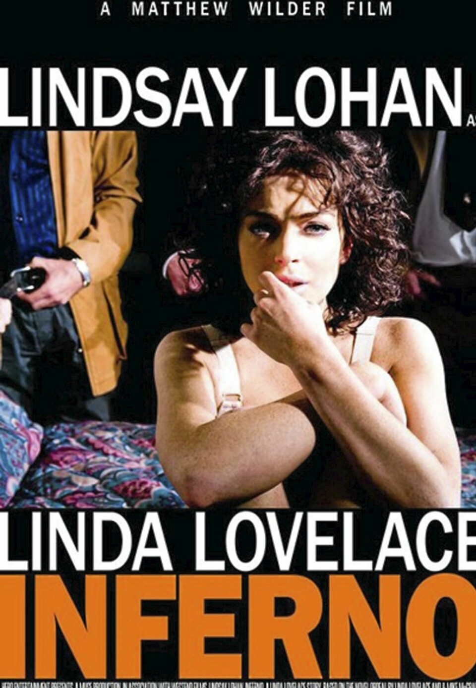 SAMLEROBJEKT: Inferno-plakaten med en utfordrende Lindsay Lohan kan kanskje bli mye verdt en gang?