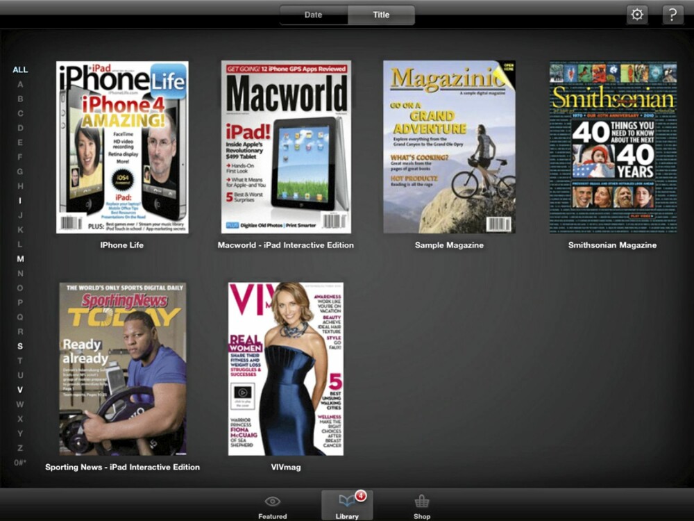 ZINIO: Digitale magasiner levert rett til din iPad.