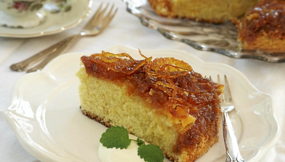 La deg friste av en deilig opp ned-kake!