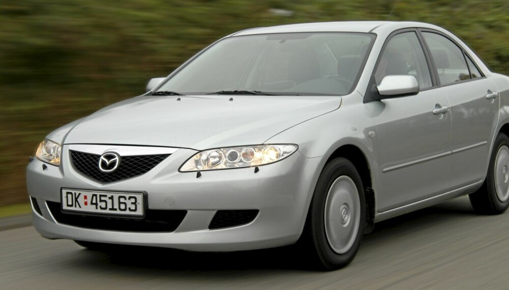 Mazda 6 fra 2002 er en av de beste familiebilene fra epoken.