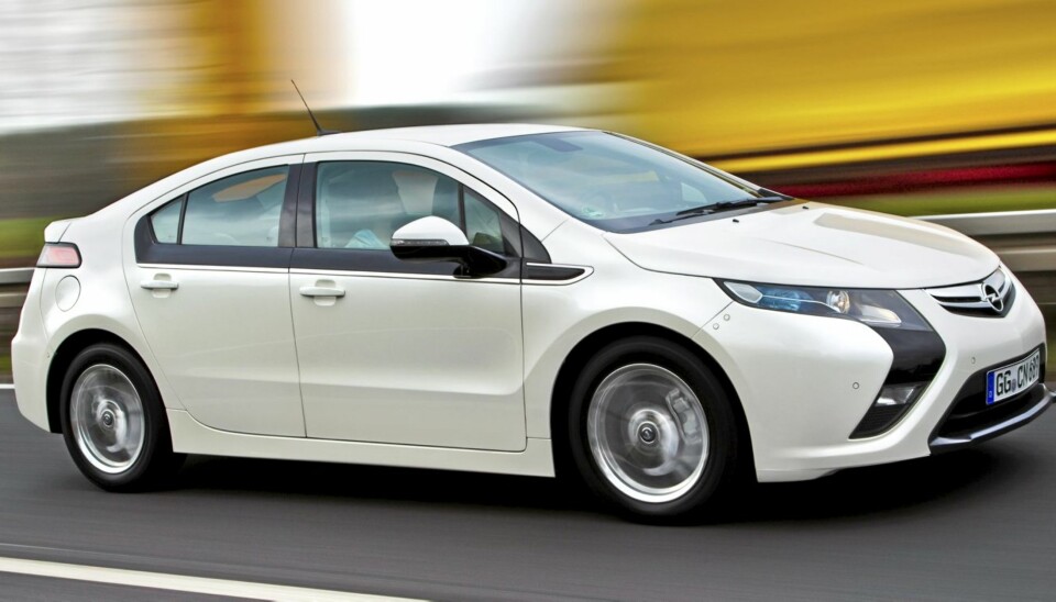 FRELSER?: Opel Ampera