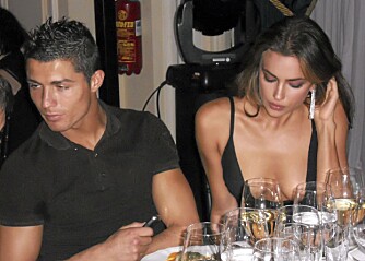 Cristiano Ronaldo og irina har vært kjærester side i fjor.