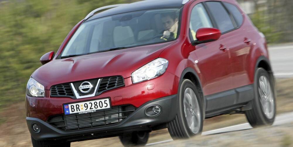 SUKSESS: Qashqai har vært en enorm suksess for Nissan. Det ikke alle vet, er at åtte av ti som kjører rundt kun har drift på hjulparet foran.