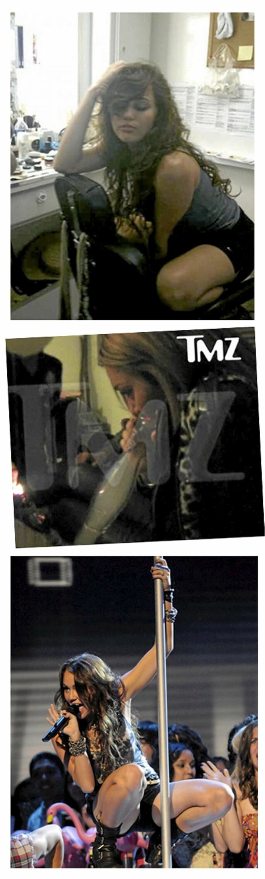 Billy Ray Cyrus er fortvilet over at datteren tilsynelatende er ute på Lindsay/Britney-galeien. Strippestang-dansende, bongrøykende, sexyposerende bilder er blitt dagligdags fra veslejenta hans.