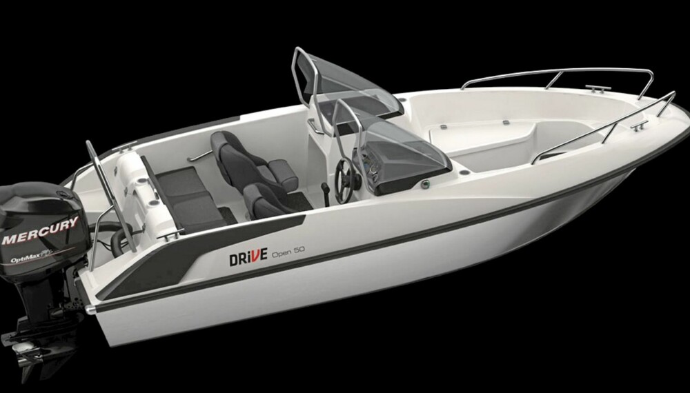 Drive 50 Open er den potensielle bestselgeren for det nye båtmerket i 2011.