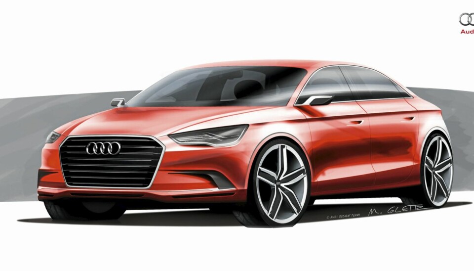 SEDAN: Per dags dato finnes ikke A3 som sedan. Det vil endre seg i 2013.