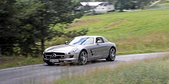 RÅEST? Mercedes-Benz SLS AMG. FOTO: Egil Nordlien HM Foto