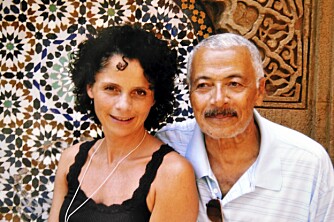 MØTTE FAREN: –Reisen til Marokko ble et vendepunkt for meg som menneske. Det at jeg endelig fikk møte faren min igjen, har gitt meg ro, sier Nadia. Her sammen med faren Hamid.