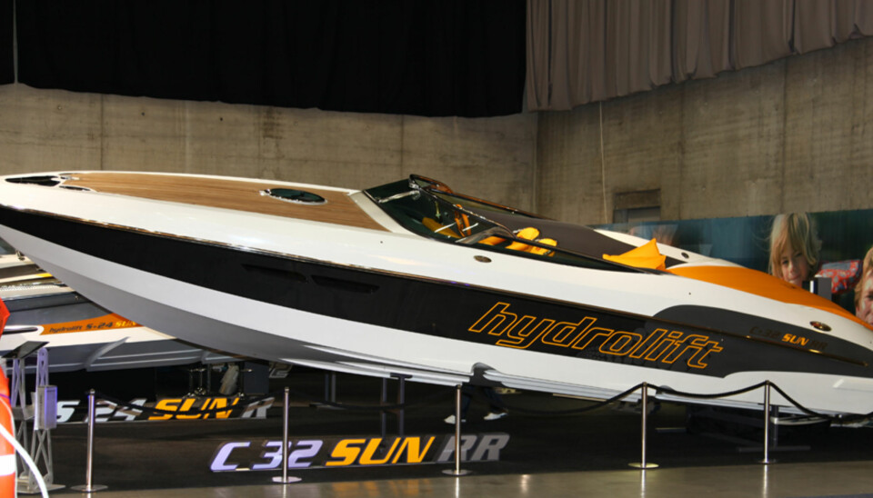 SPYDSPISS: Nye Hydrolift C-32 Sun RR blir spydspissen i verftets flåte.