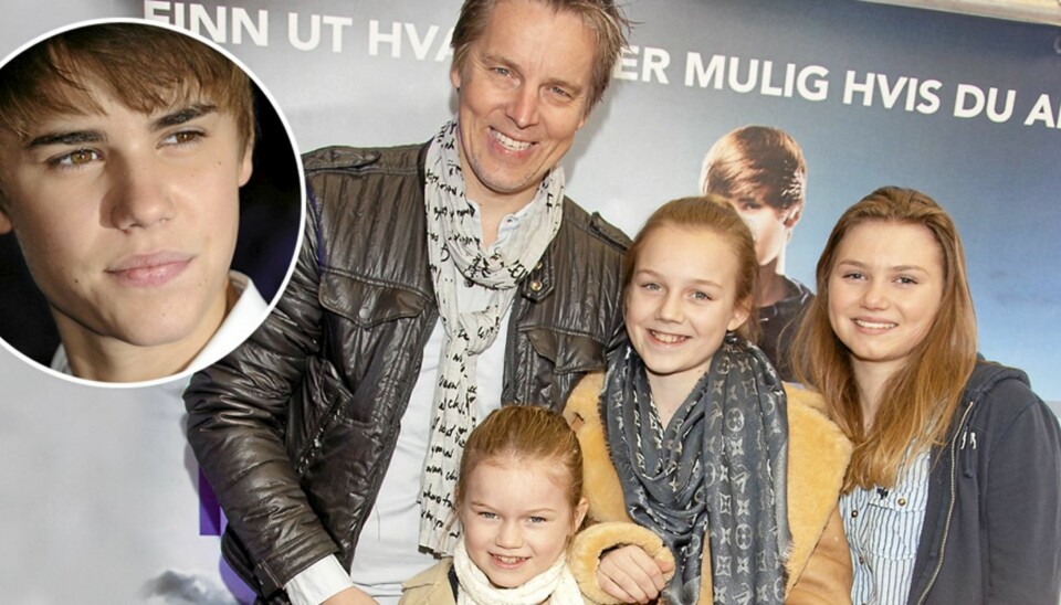 SKREK SOM GALE: ¿ Konserten med Justin Bieber i London var helt rå, men det var litt irriterende med alle jentene som stod og skrek, forteller Mille (13) (t.h.) til Her og Nå. Hun er venninnen til Jan Åge Fjørtfofts eldste datter, Lisa (13).
