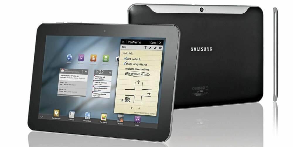 ANDROID: Samsung har lansert en versjon på 8,9 tommer av Galaxy Tab. Fra før har du en 7 tommer og i februar lanserte de en på 10,1 tommer.