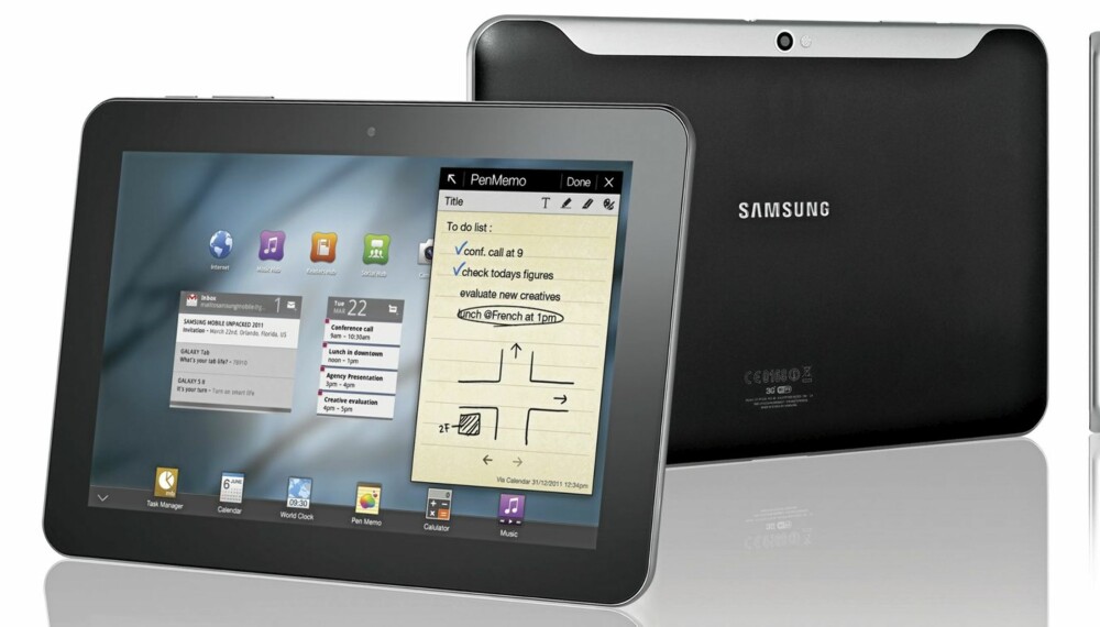ANDROID: Samsung har lansert en versjon på 8,9 tommer av Galaxy Tab. Fra før har du en 7 tommer og i februar lanserte de en på 10,1 tommer.