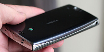 SLANK: Xperia Arc har en midje på 8,7 mm.
