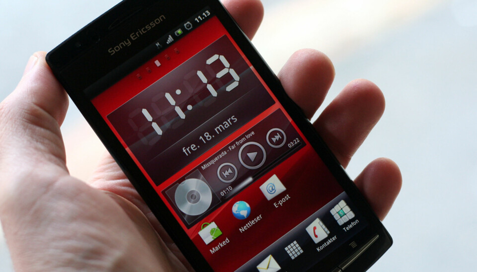 TOPPMODELL: Xperia Arc er Sony Ericsson nye flaggskip.