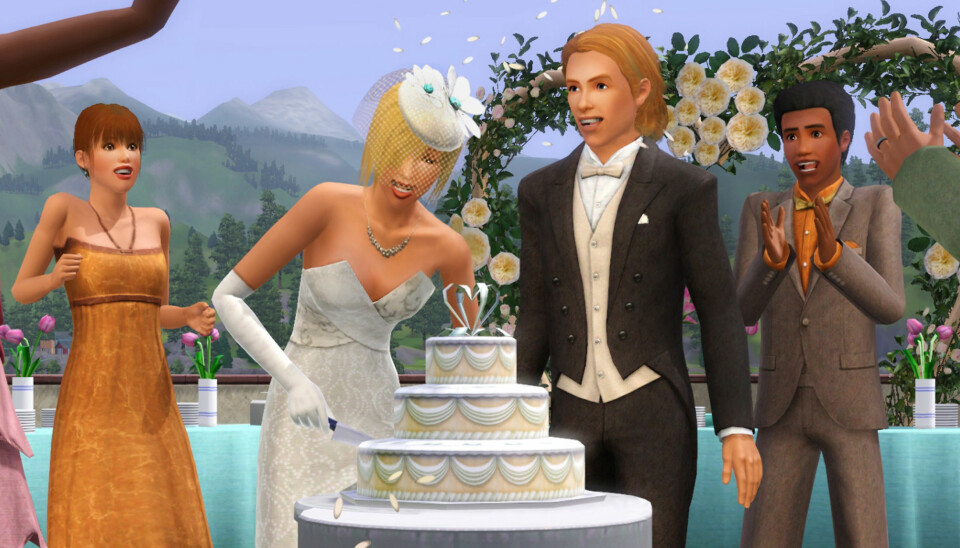 Bryllup og midtlivskrise i The Sims