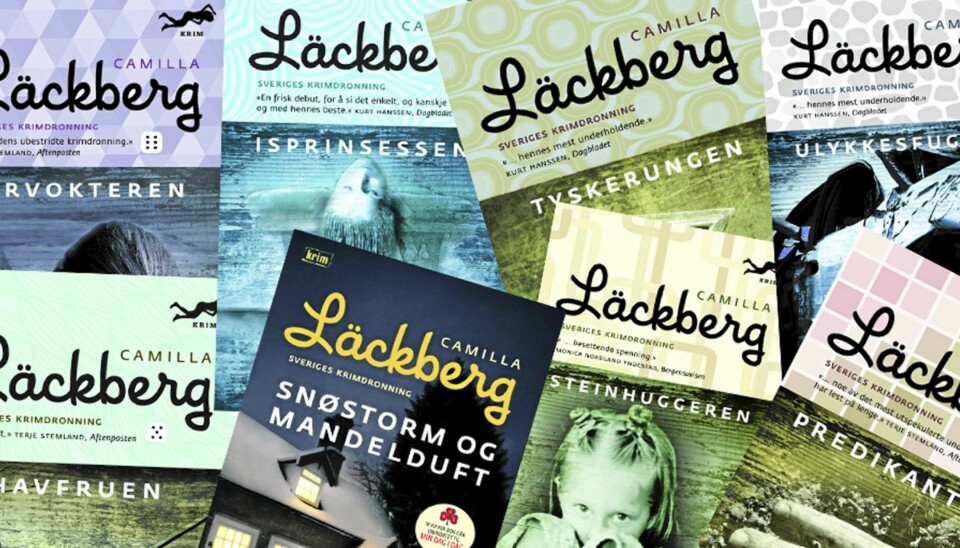 KONKURRANSE: Vinn åtte krimromaner av Camille Läckberg.